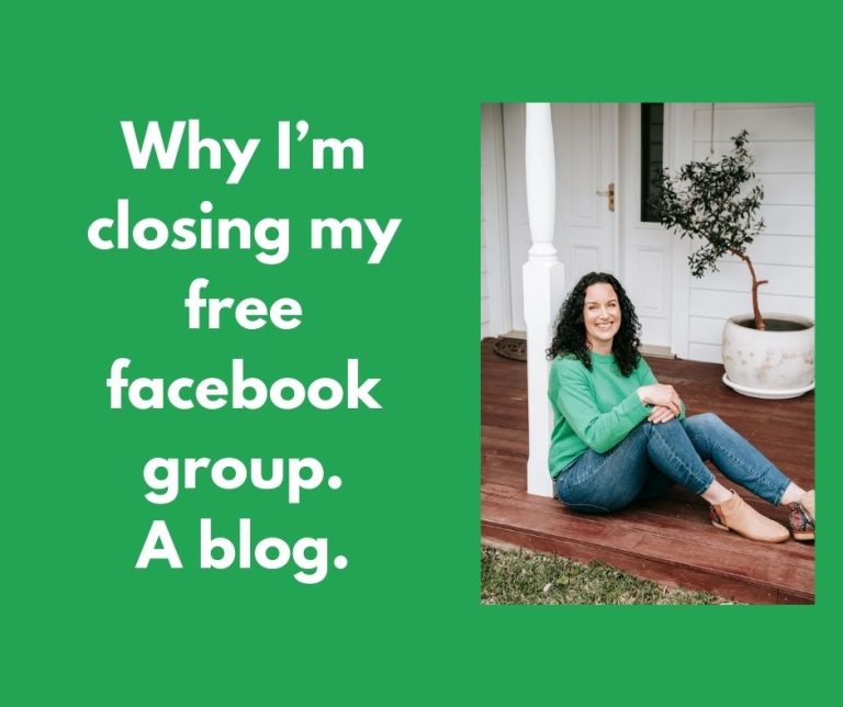 Why Im Closing My Free Facebook Group Nadene Van Der Linden 